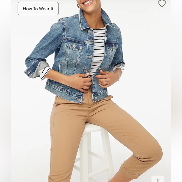 J. Crew Classic jean jacket - Picture 3 of 4